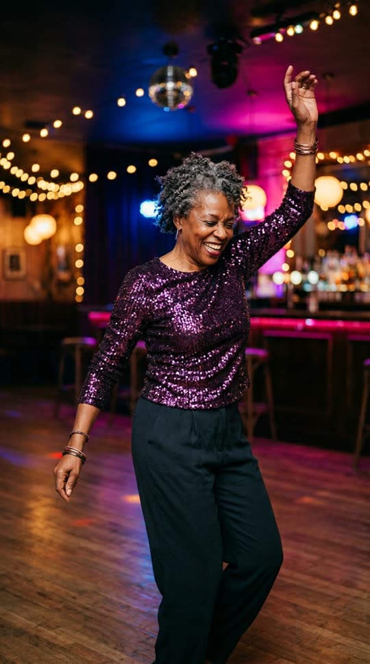 Original photo of a colleague at a corporate gala, before AI dance generation